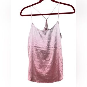 Victoria's Secret Satin Racerback Cami Top intimates sleepwear pink Ombre XS‎